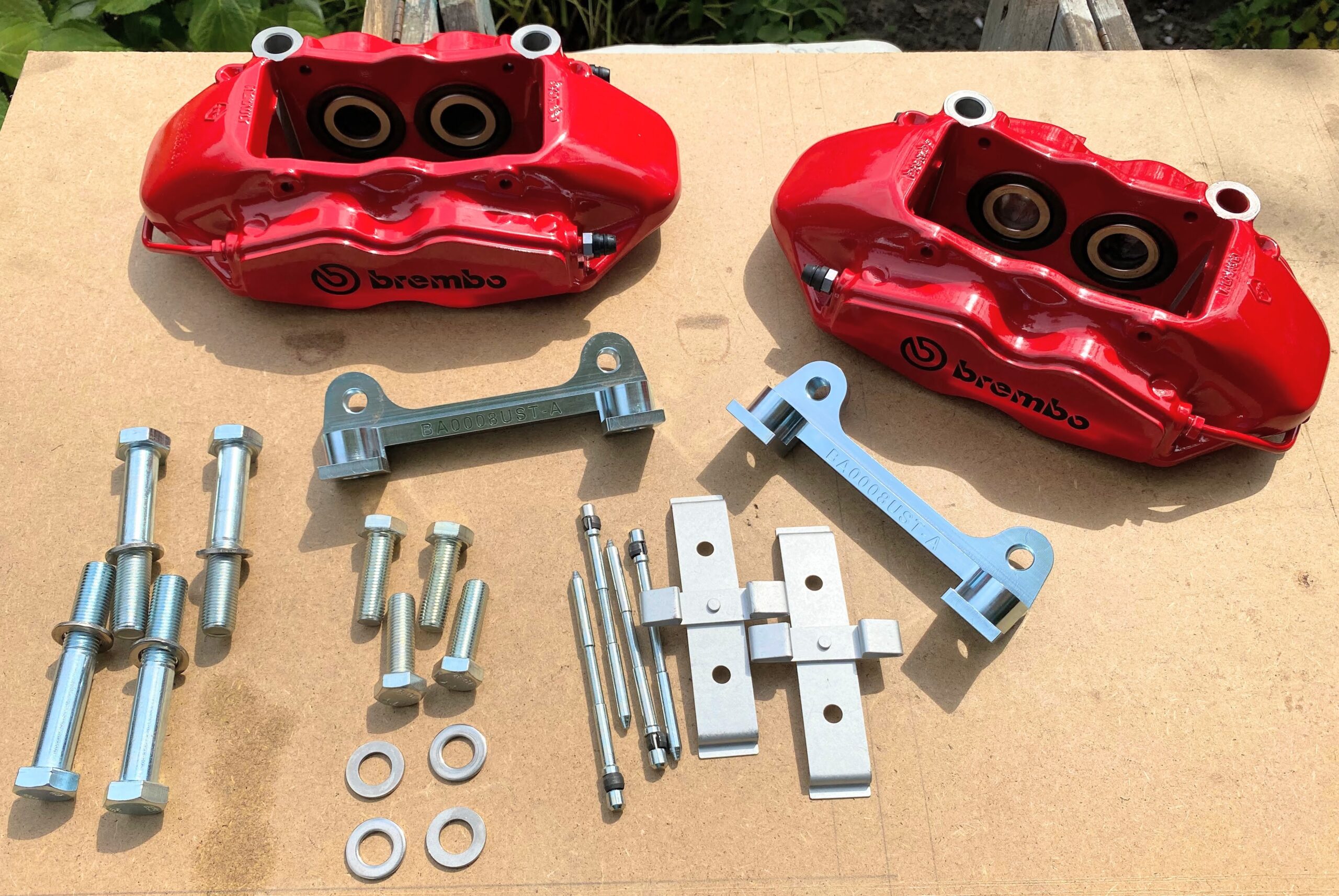 Front Brembo 4 Piston 360 X 30 Mm Skull Brakes